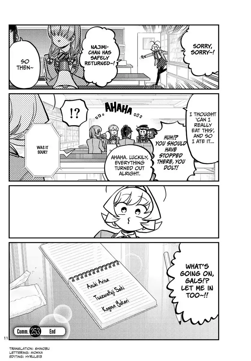 Komi-san wa Komyushou Desu Chapter 253 10